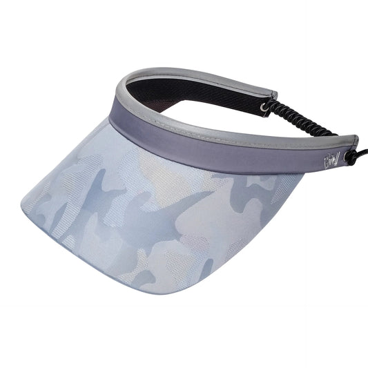 Urban Bleu Print Visor Golf Spiral Visor